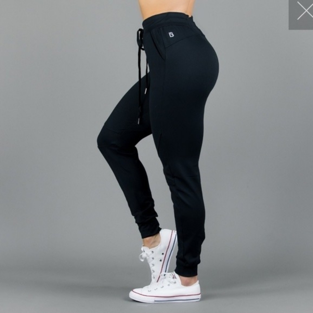 BuffBunny Black Track Joggers
